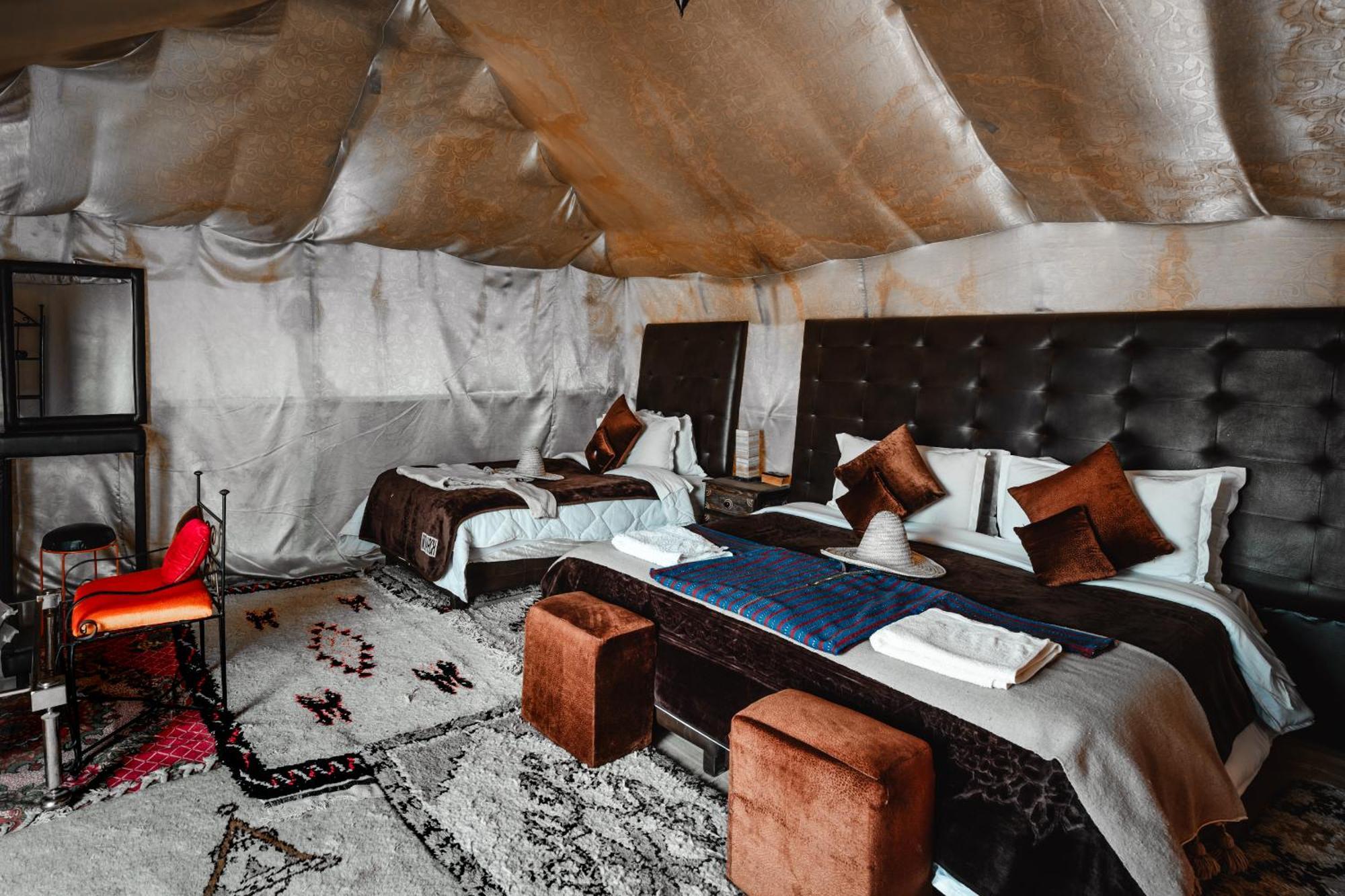 Luxury Desert Camp Hotel Мерцуга Екстериор снимка