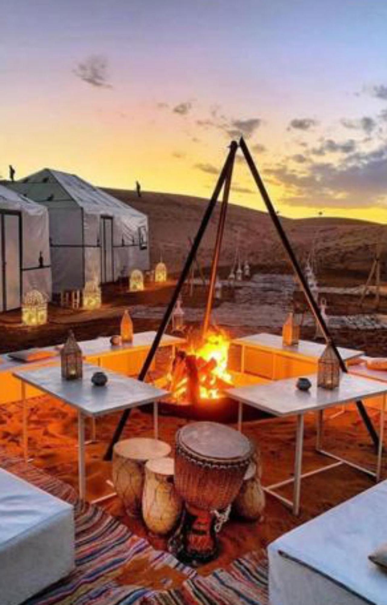 Luxury Desert Camp Hotel Мерцуга Екстериор снимка