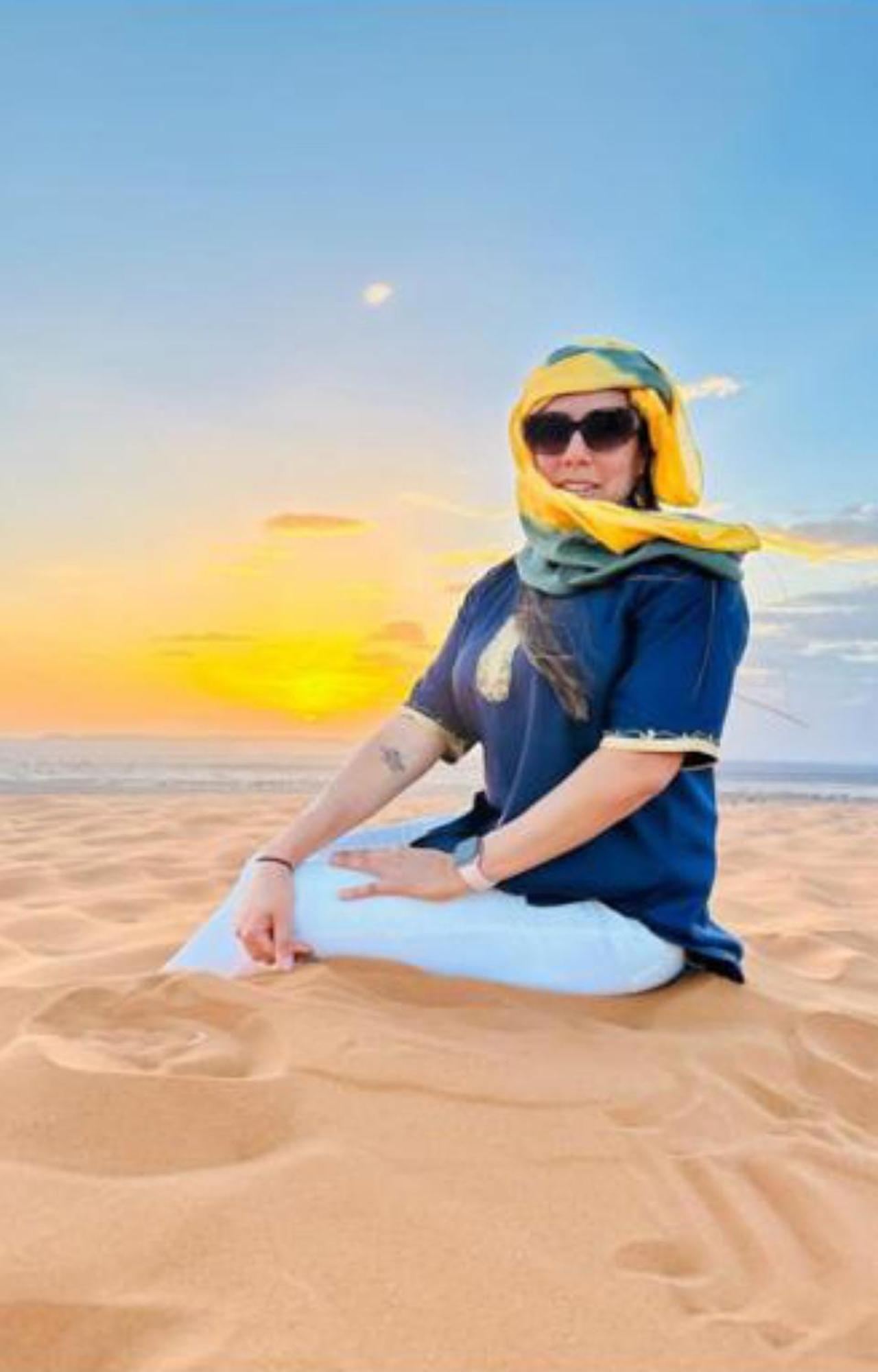 Luxury Desert Camp Мерцуга Екстериор снимка