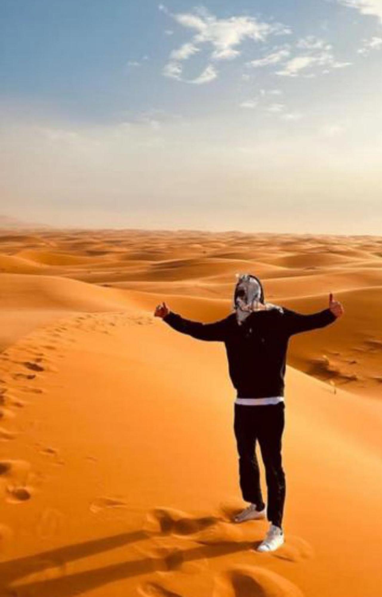 Luxury Desert Camp Мерцуга Екстериор снимка