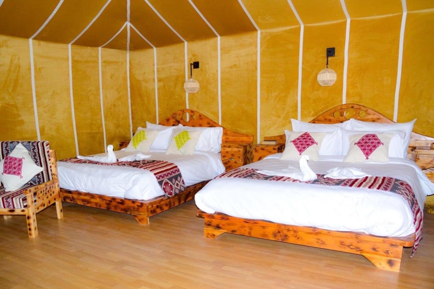 Luxury Desert Camp Hotel Мерцуга Екстериор снимка