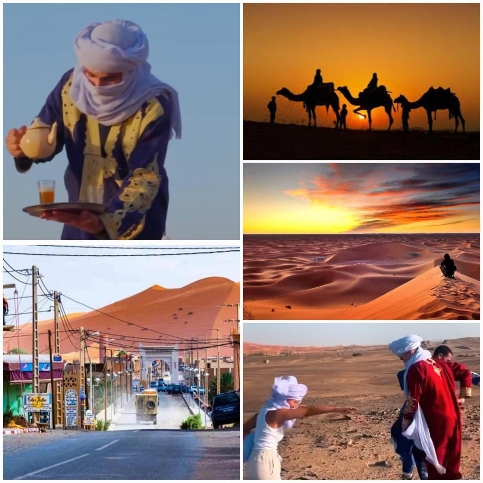 Luxury Desert Camp Мерцуга Екстериор снимка