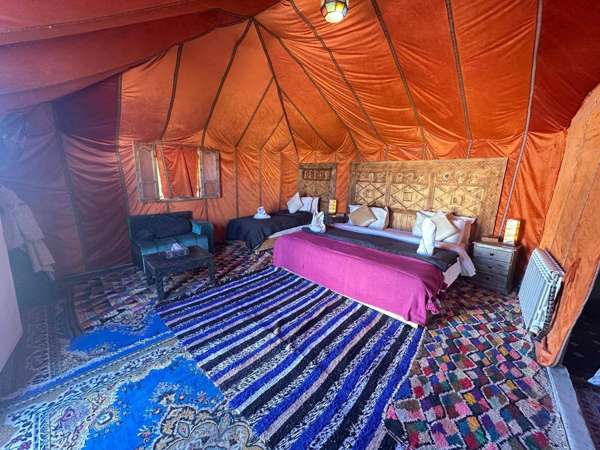 Luxury Desert Camp Hotel Мерцуга Екстериор снимка