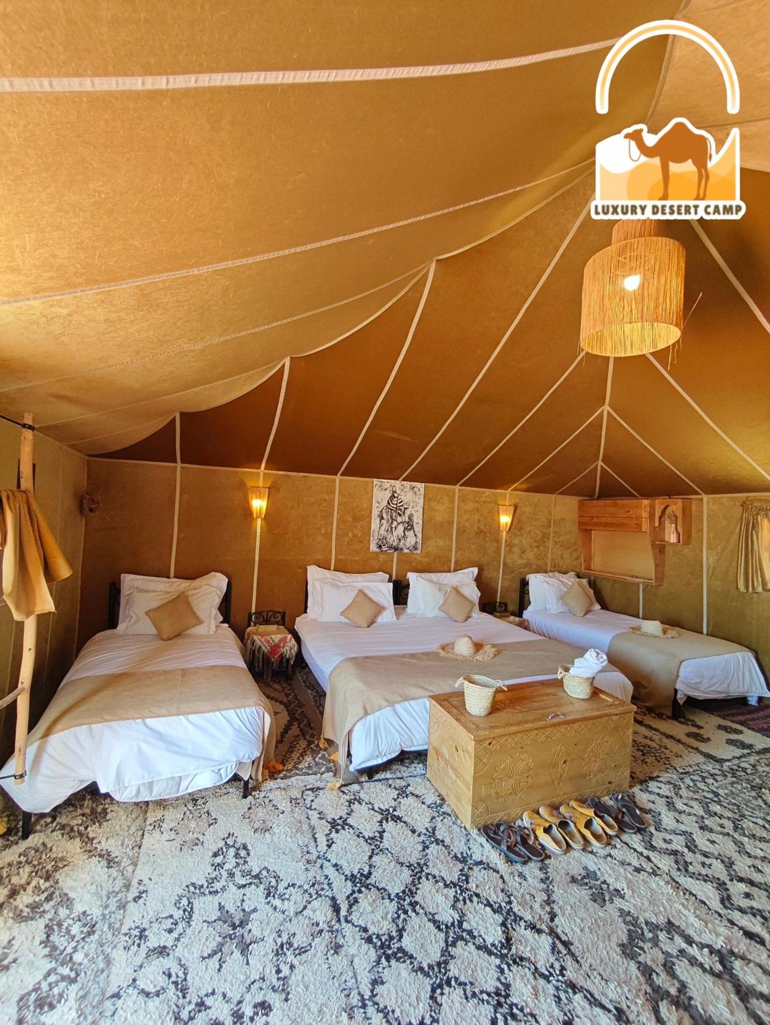Luxury Desert Camp Мерцуга Екстериор снимка